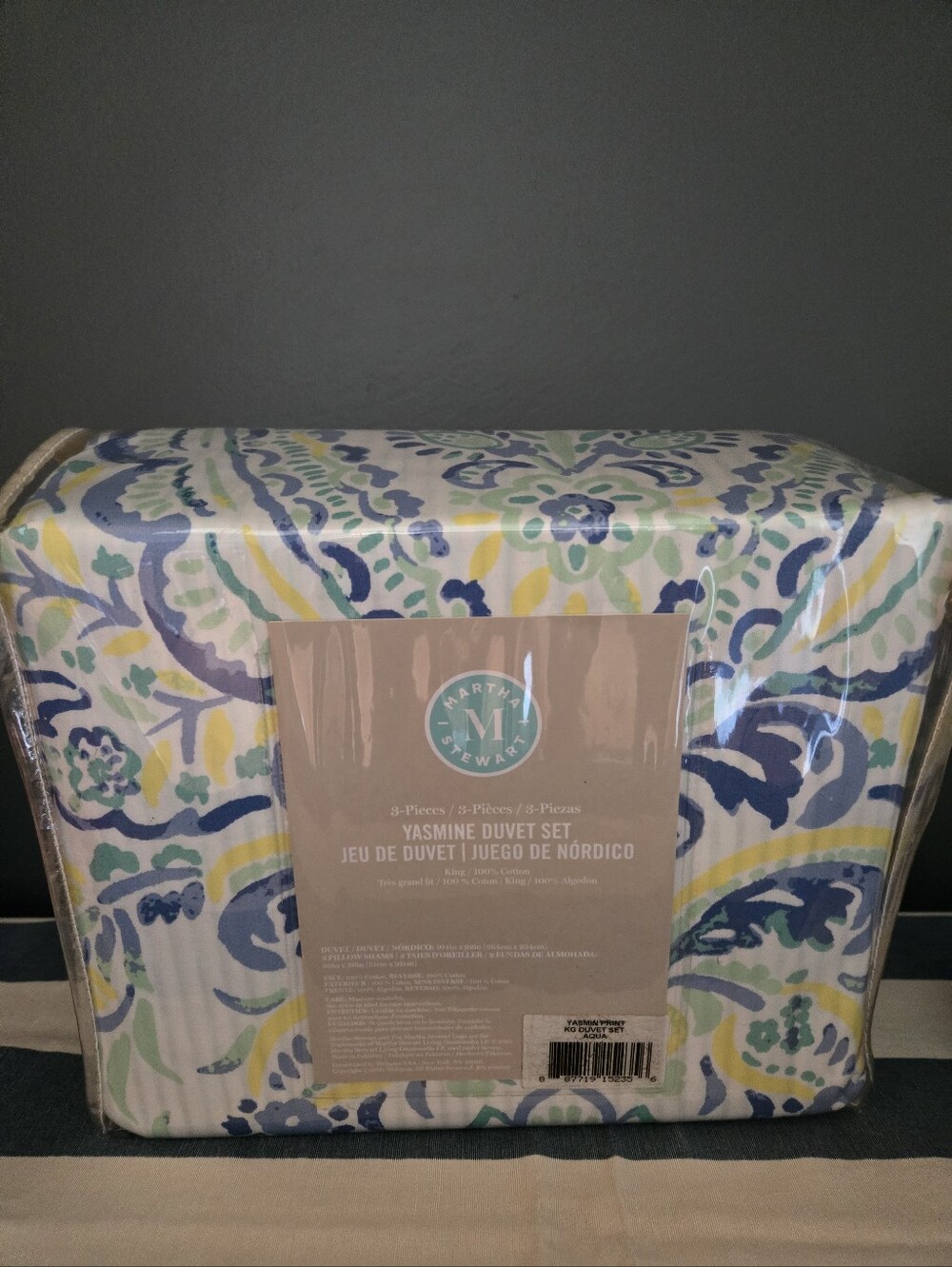 Martha Stewart 3 Pieces Duvet Set